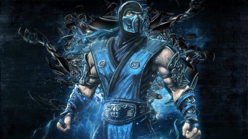 Sub-Zero Mortal Kombat Gaming Wallpaper 4K High Quality Desktop Background