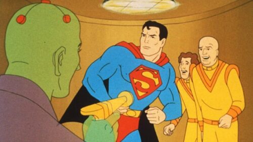 Epic Superman Cinematic Hero Flying High Definition Desktop Wallpaper