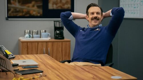 Ted Lasso Iconic Believe Sign and AFC Richmond Soccer Field 4K Desktop Wallpaper