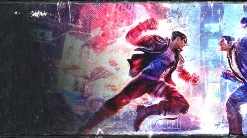 Tekken 8 Kazuya Mishima Intense Combat 4K Gaming Wallpaper for Desktop PC