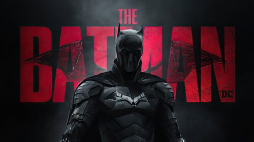 Dark Knight Rises The Batman Silhouette Cinematic 4K Desktop Wallpaper