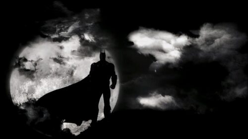 Dark Knight Rises in Gotham City Cinematic The Batman 4K Desktop Wallpaper