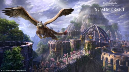 The Elder Scrolls Skyrim Dragonborn Standing on Mountain Peak Gaming Wallpaper 4K