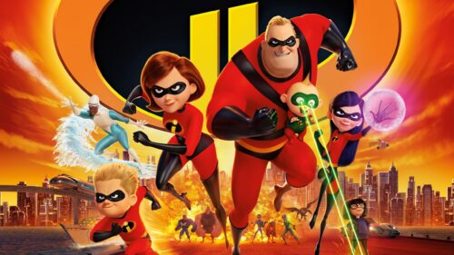 The Incredibles Family Dynamic Action Scene High Resolution 4K Desktop Wallpaper