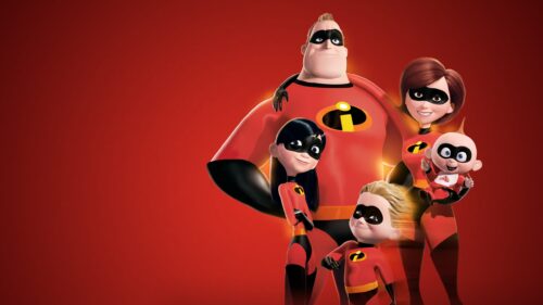 The Incredibles Family Dynamic Action Scene High Resolution 4K Desktop Wallpaper