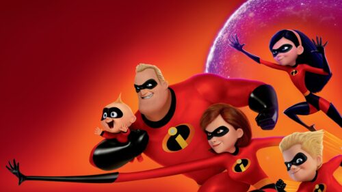 The Incredibles Family Superheroes Action Cinematic 4K Desktop Wallpaper