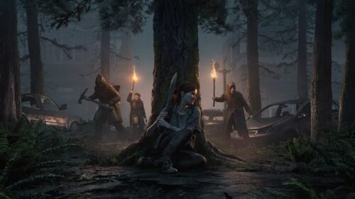 The Last of Us Joel and Ellie Post-Apocalyptic Gaming Wallpaper for PC 4K