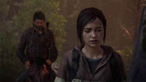 The Last of Us Joel and Ellie Scenic Landscape Gaming Wallpaper 4K for PC Desktop