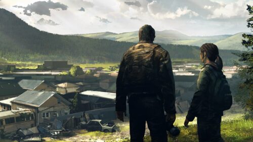 The Last of Us Joel and Ellie Post-Apocalyptic Gaming Wallpaper for PC 4K