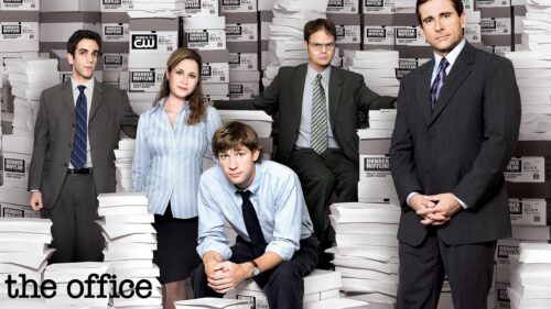 The Office Dunder Mifflin Scranton Iconic Scenes 4K Desktop Wallpaper