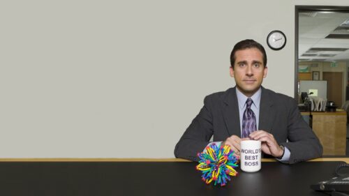 Iconic The Office Dunder Mifflin Scranton Office Interior 4K Desktop Wallpaper