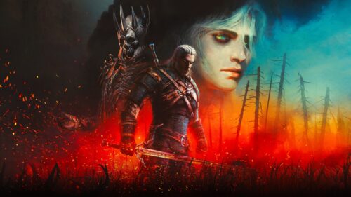 The Witcher 3 Geralt of Rivia Epic Landscape Gaming Wallpaper 4K for PC Desktop