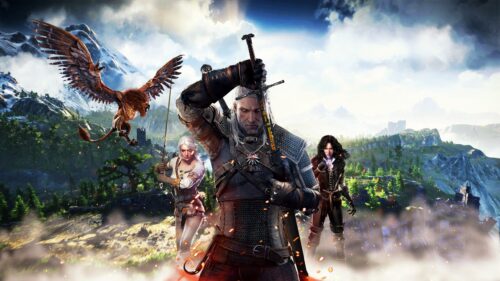 The Witcher 3 Geralt of Rivia Epic Landscape Desktop Gaming Wallpaper 4K
