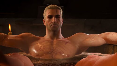 The Witcher 3 Geralt of Rivia Epic Landscape Desktop Wallpaper – High-Quality 4K Gaming Background
