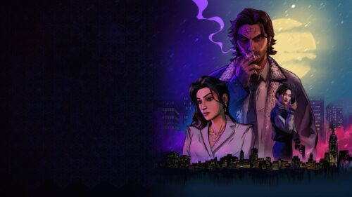 The Wolf Among Us 2 Bigby Wolf Noir Gaming Wallpaper 4K Desktop Background