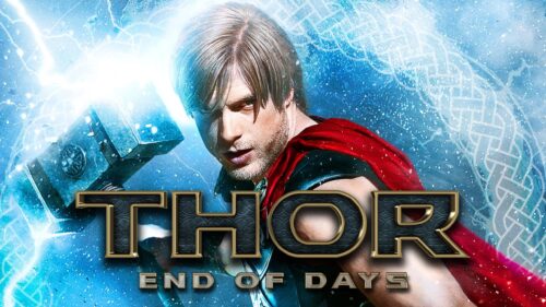Epic Thor God of Thunder Cinematic Lightning Strike 4K Desktop Wallpaper