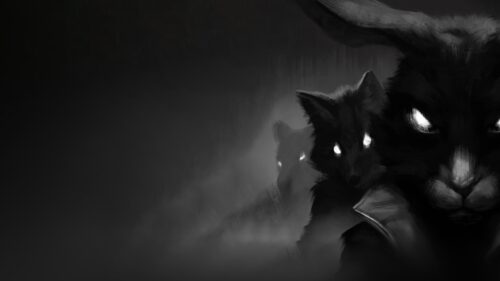 Tiny Bunny Gaming Wallpaper 4K High Resolution Desktop Background