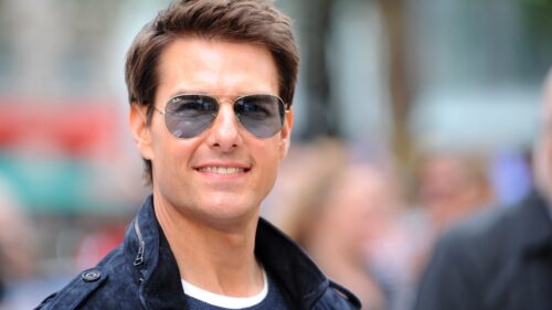 Tom Cruise Intense Cinematic Portrait High Resolution 4K Desktop Wallpaper