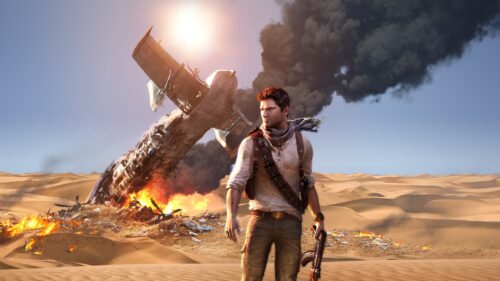 Uncharted Nathan Drake Cinematic Gaming Wallpaper 4K High Definition Desktop Background