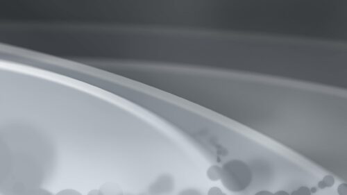 Minimalist Abstract Grey Curves Modern Desktop Wallpaper