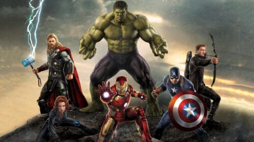 The Avengers Marvel Cinematic Universe Superheroes Team Desktop Wallpaper