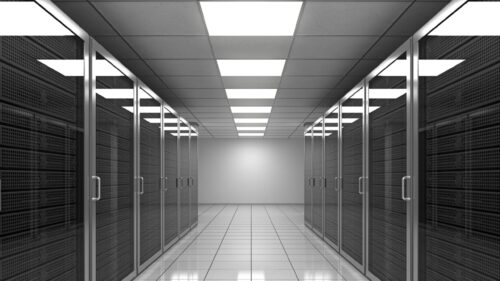 Modern Server Room Technology Data Center PC Wallpaper