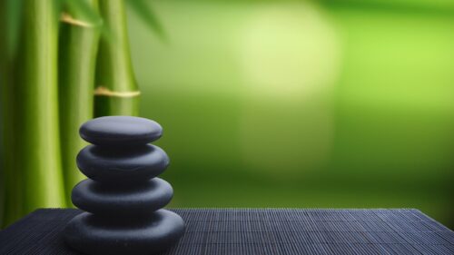 Zen Stones and Bamboo Nature Zen Spa Desktop Wallpaper