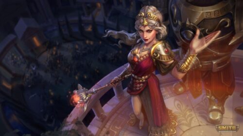 Hera SMITE Battleground of the Gods Queen Goddess 4K Wallpaper