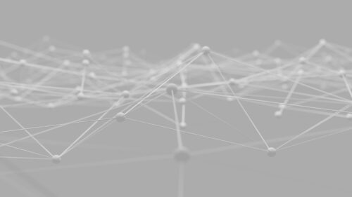 Minimalist White Abstract Network Nodes and Lines 4K Wallpaper
