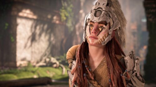Aloy from Horizon Forbidden West Close Up Cinematic PC Wallpaper