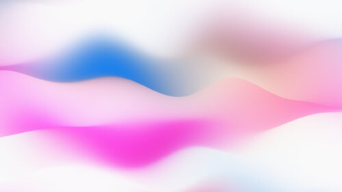 Minimalist Soft Gradient Wave Abstract Desktop Wallpaper