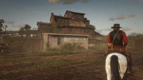 Arthur Morgan Riding Through Saint Denis Red Dead Redemption 2 PC Wallpaper