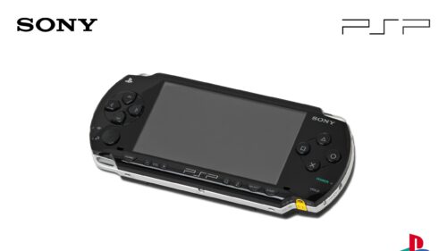Classic Sony PSP Handheld Gaming Console 4K PC Wallpaper