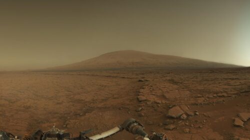 Breathtaking Mars Rover Landscape View 4K Desktop Wallpaper