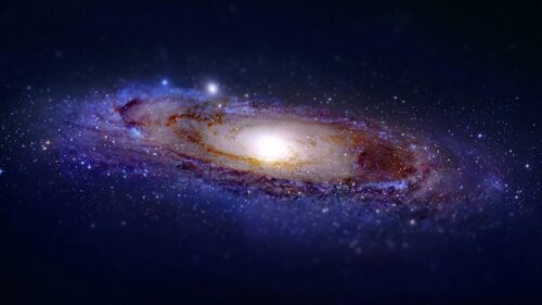 Breathtaking Spiral Galaxy Deep Space Nebula 4K PC Wallpaper
