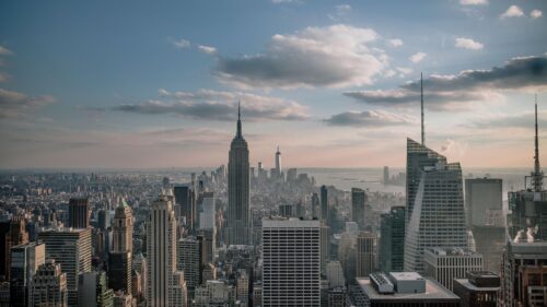 Breathtaking New York City Skyline Empire State Building PC Wallpaper
