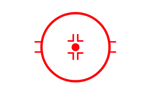 Minimalist Red Target Precision Graphic 4K PC Wallpaper