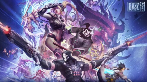 Epic Blizzard Entertainment Characters Collage 4K PC Wallpaper