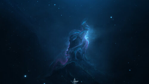 Stunning Abstract Nebula Space Cosmic Cloud Desktop Wallpaper