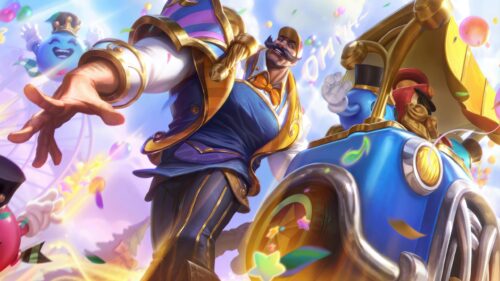 Braum League of Legends April Fools Skin Celebration PC Wallpaper