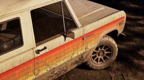 Rugged Off Road Riata SUV Muddy Adventure Desktop Wallpaper