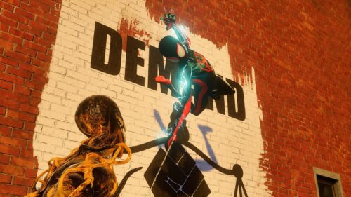 Miles Morales Spider-Man vs Venom Action Scene 4K PC Wallpaper