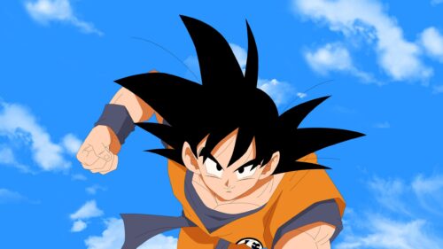 Son Goku Charging Up Power Dragon Ball Z 4K PC Wallpaper
