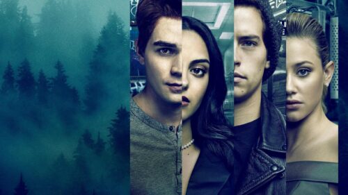 Riverdale Cast Cinematic Portraits and Moody Forest Background PC Wallpaper
