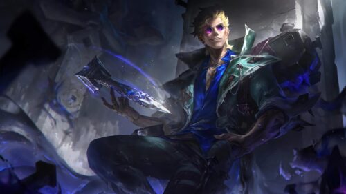 League of Legends Ezreal Heartsteel Skin Splash Art 4K PC Wallpaper