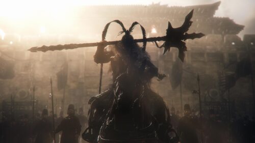 Lu Bu Warrior on Horseback from Black Myth Wukong 4K PC Wallpaper