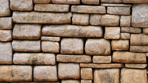Rustic Stone Wall Texture Background for PC 4K Wallpaper