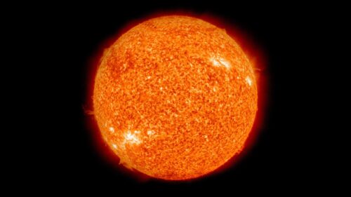 Fiery Sun Surface Solar Flare 4K Desktop Wallpaper