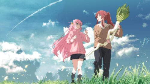 Bocchi the Rock Hitori Gotoh and Ikuyo Kita Anime 4K Wallpaper