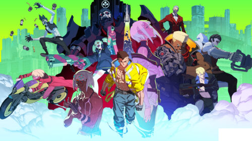 Cyberpunk Edgerunners Cast Ensemble High Resolution 4K PC Wallpaper